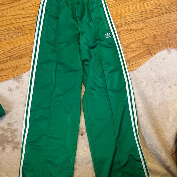 Adidas Originals Green Track Pants - Picture 2 of 3